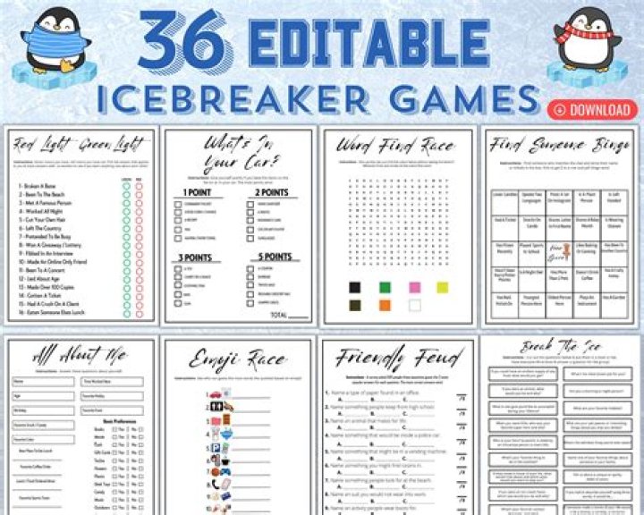 60 Fun Icebreaker Activities And Games To Break The Ice